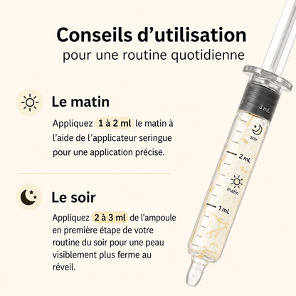 SilkTenseur Doré - Sérum Liftant aux Fils de Soie Dorés