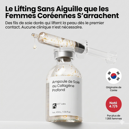 SilkTenseur Doré - Sérum Liftant aux Fils de Soie Dorés